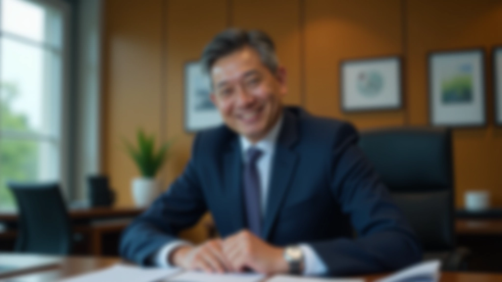 Bank interior showing mortgage advisor meeting with young couple reviewing loan documents and property details